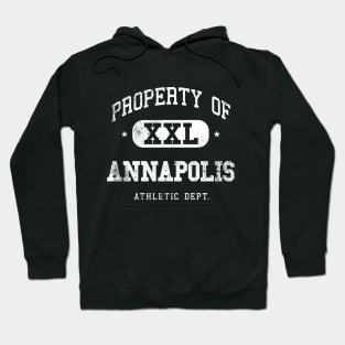 Annapolis Vintage Distressed College Property XXL Hoodie